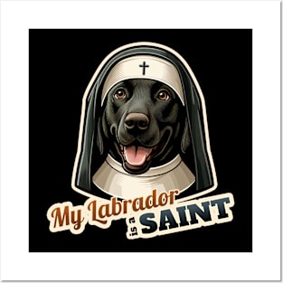 Nun Labrador Retriever Posters and Art